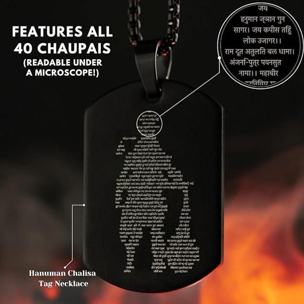 Hanuman chalisa pendent